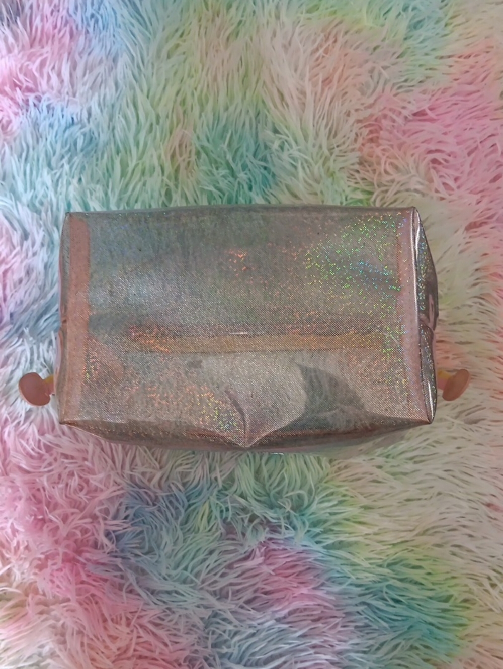 Benefit Holographic Silver BrowQueen Cosmetic Pouch - Picture 7 of 10